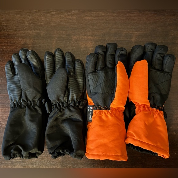 Lot of 2 XS Waterproof Snow Cuff Ski Gloves Little Kid - Picture 7 of 13